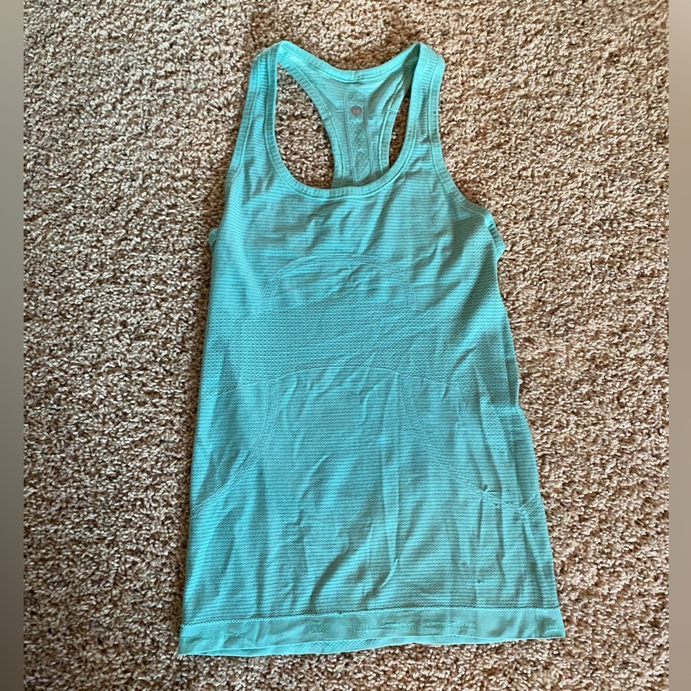 Blue Lululemon Racerback